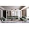 Manhattan Comfort 3-Piece Verandah 90.6 in. Sofa, 112 in. XL Sofa, and Accent Chair in Olive Green 3-SFLSAC17-OG - alternate 1